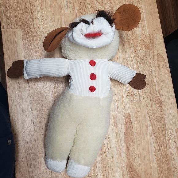 Vintage Lamb Chop Shari Lewis 16" Hand‎ Puppet Stuffed/Plush 1993 - Picture 1 of 8